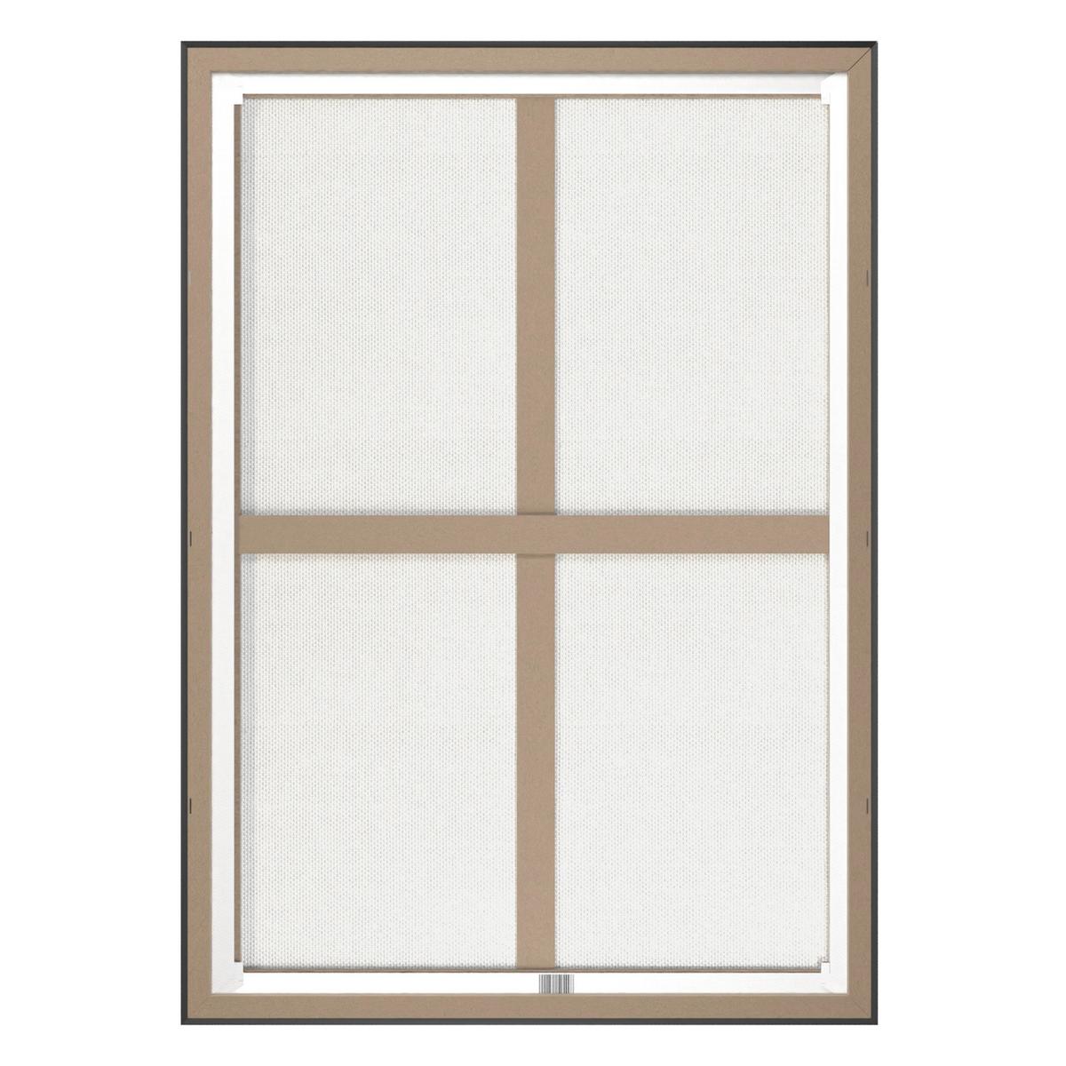 OBRAZ NA PLÁTNE BOLD - čierna/biela, Basics, drevo/textil (70/100cm)