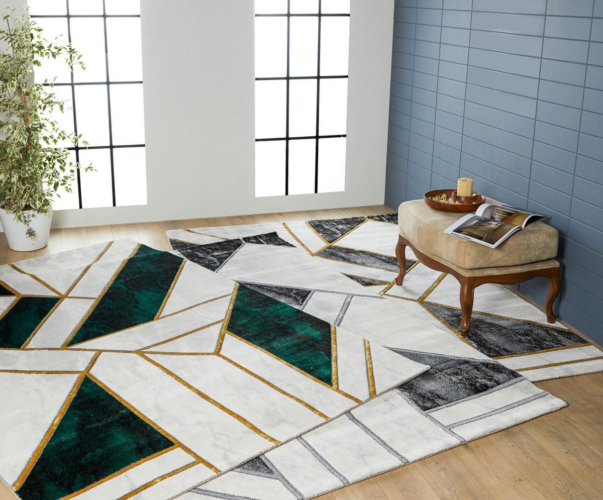 Webteppich Silberfarben Naturfaser Naxos 240x340 Cm - Silberfarben, Design, Textil (240/340cm)