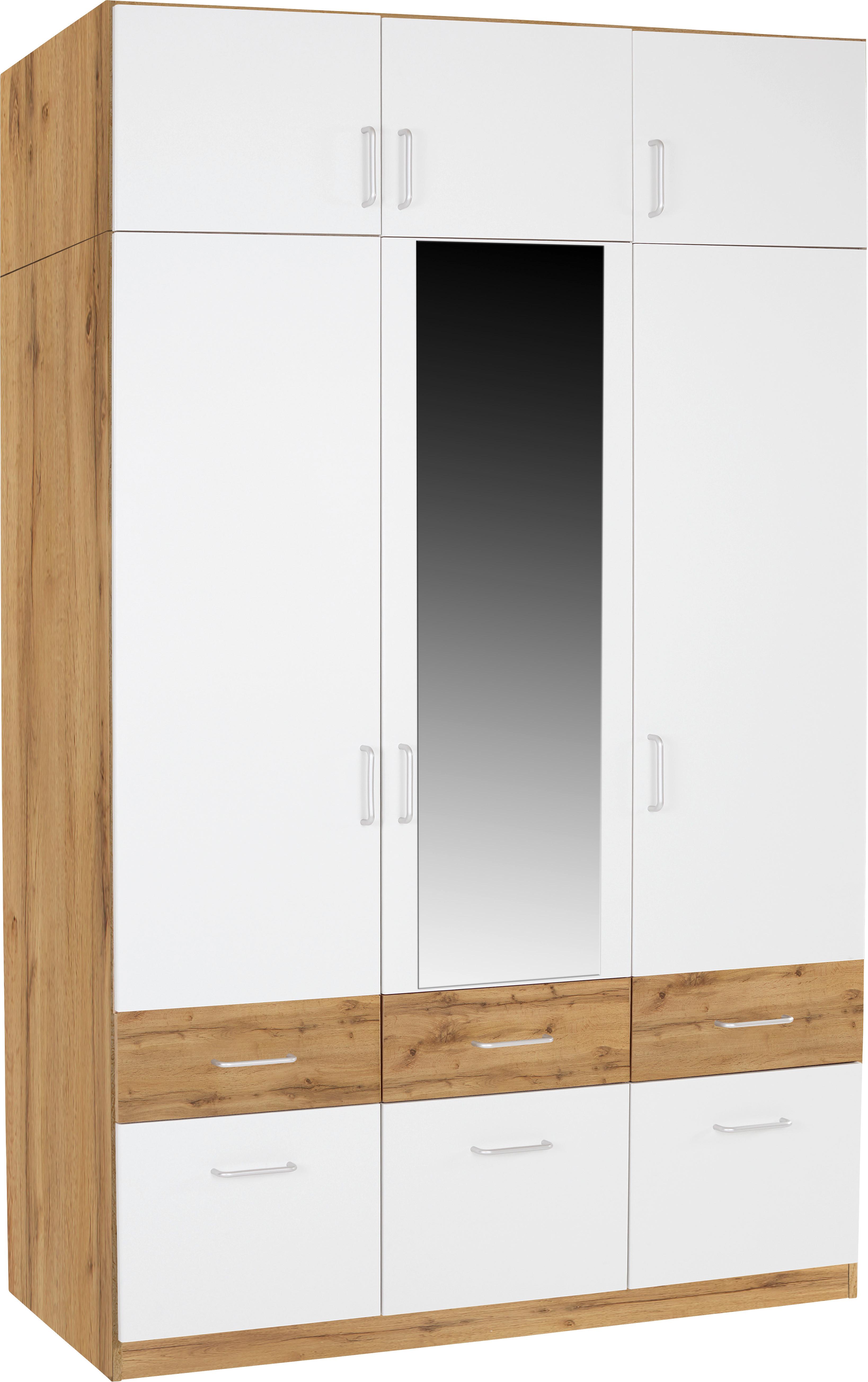 NÁSTAVEC NA SKŘÍŇ AALEN-EXTRA - bílá/barvy dubu, Konvenční, kompozitní dřevo/plast (136/39/54cm)