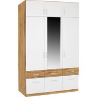 NÁSTAVEC NA SKŘÍŇ AALEN-EXTRA - bílá/barvy dubu, Konvenční, kompozitní dřevo/plast (136/39/54cm)