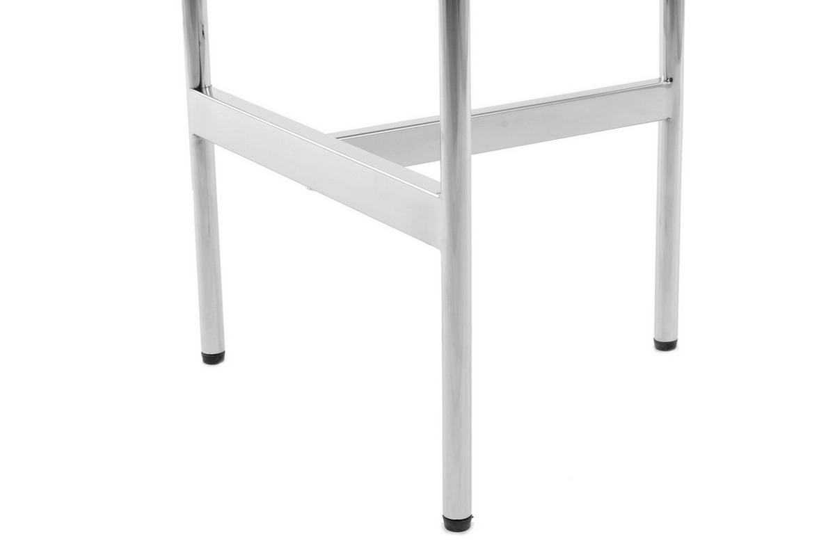 ODKLÁDACÍ STOLEK PERO 100 SILBER - barvy stříbra, Design, kov (40/54/40cm) - Kayoom