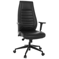 Drehstuhl Vitoro B - Schwarz, Basics, Kunststoff/Textil (67/119-129/76cm) - MID.YOU