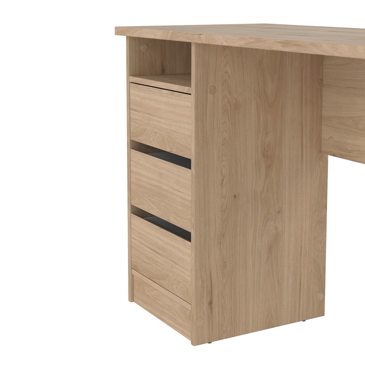 Schreibtisch Function Plus Eichefarben, L: 110 cm - Eichefarben, MODERN, Holzwerkstoff (110/48,5/76cm) - MID.YOU