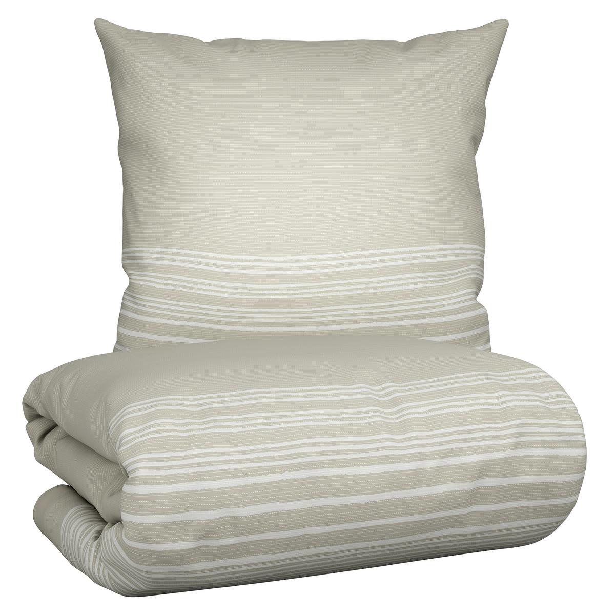 POVLEČENÍ ALESSIO - šedá, Konvenční, textil (135/200cm) - Modern Living
