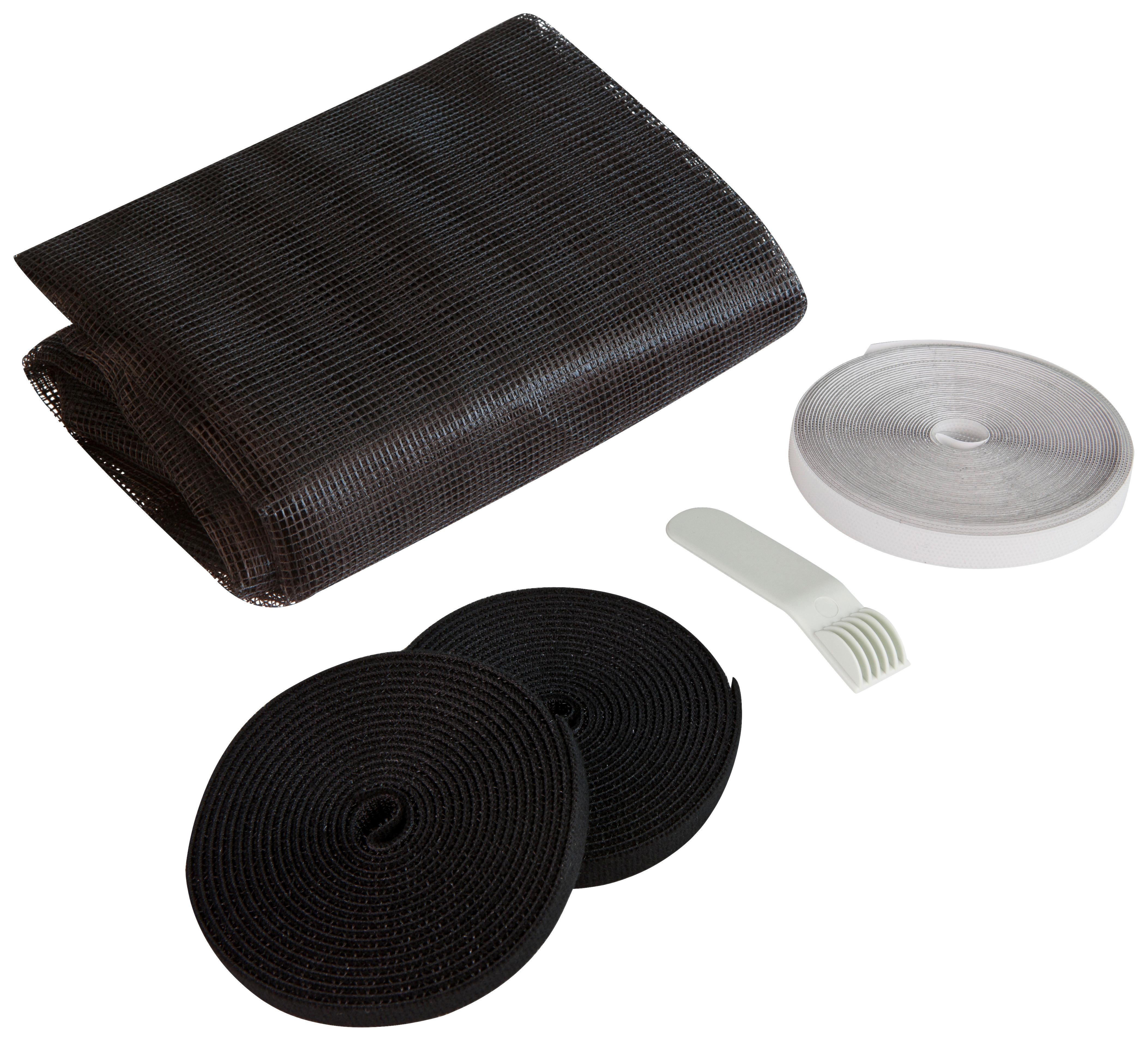 Fliegengitter feinmaschig in Anthrazit