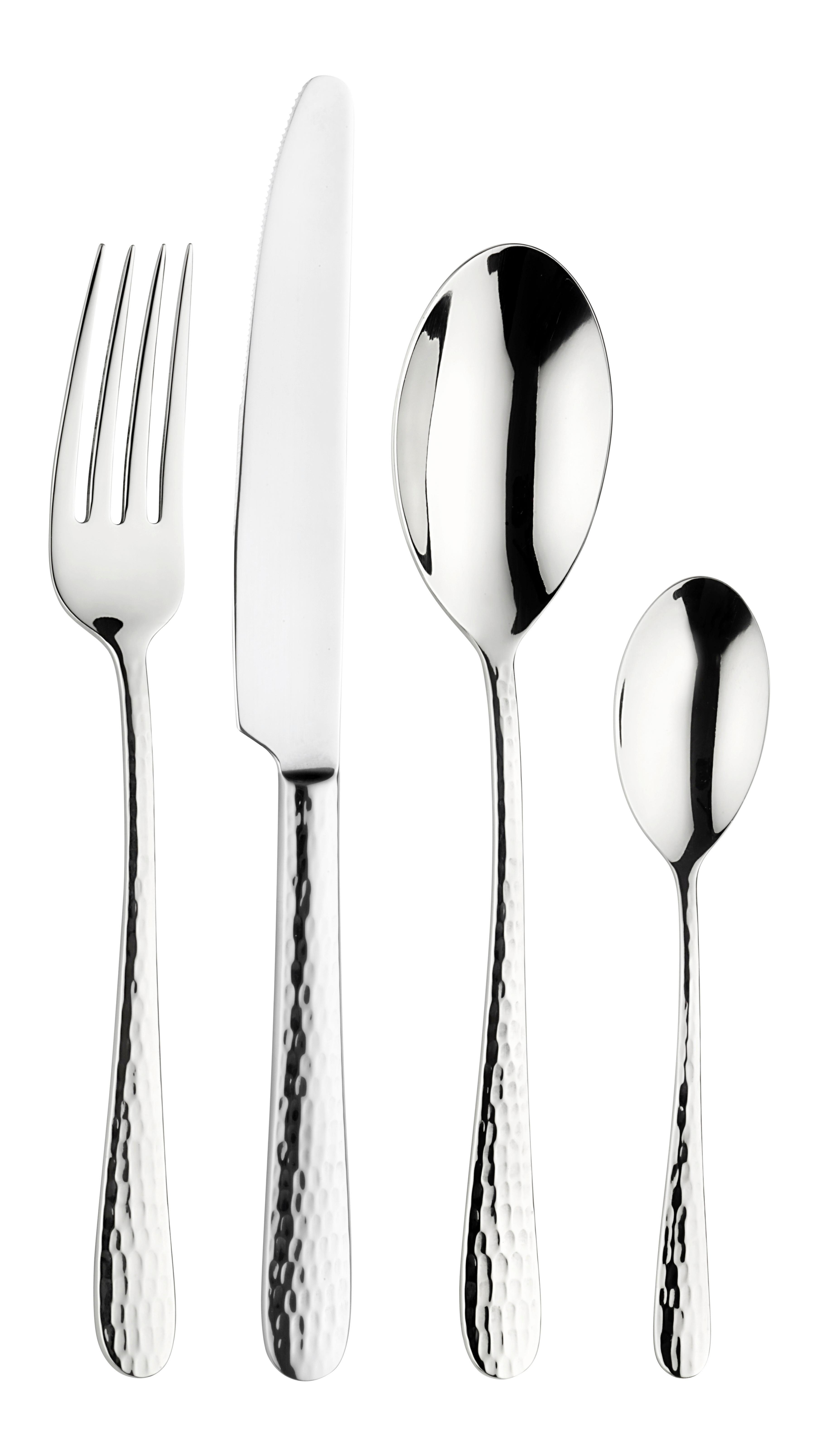 Besteckset Leopard 24--Teilig., Edelstahl