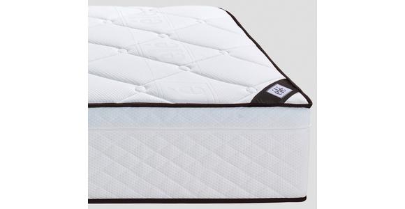 Boxspringmatratze Valerie 160x200 cm H2/H3 H: 31 cm - Weiß, Textil (160/200cm) - Ele