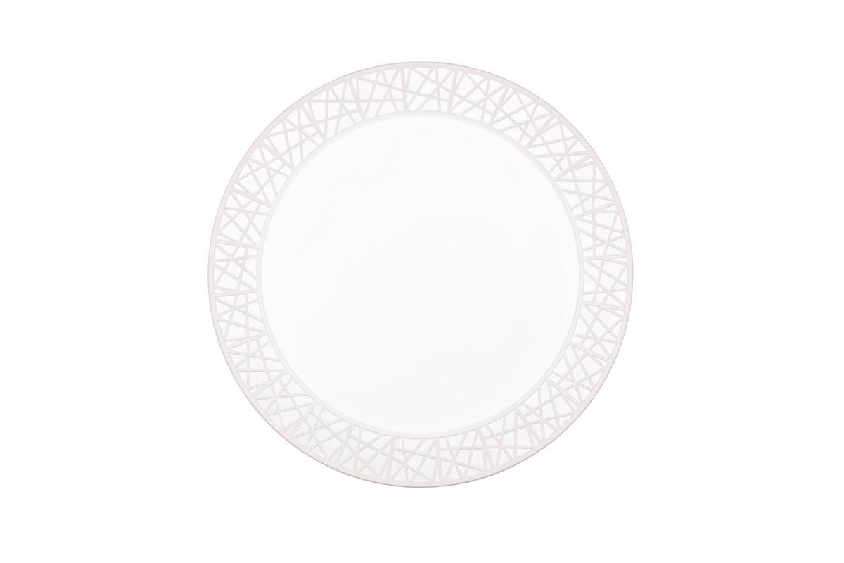 LED-Deckenleuchte Cluster Weiß D: 48 cm - Weiß, Basics, Kunststoff (48/9cm) - Trio Leuchten