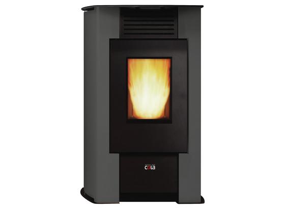 Pelletofen Aurora 9,5 Kw mit Wi-Fi Modul - Grau, MODERN, Metall (62,2/99,4/50,1cm) Pelletofen Aurora 9,5 Kw mit Wi-Fi Modul - Grau, MODERN, Metall (62,2/99,4/50,1cm)