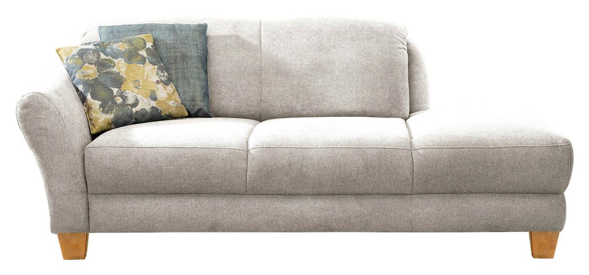 Récamiere Gotland V, Creme B: 194 cm - Creme/Naturfarben, KONVENTIONELL, Textil (194/84/91cm) - Sit & More