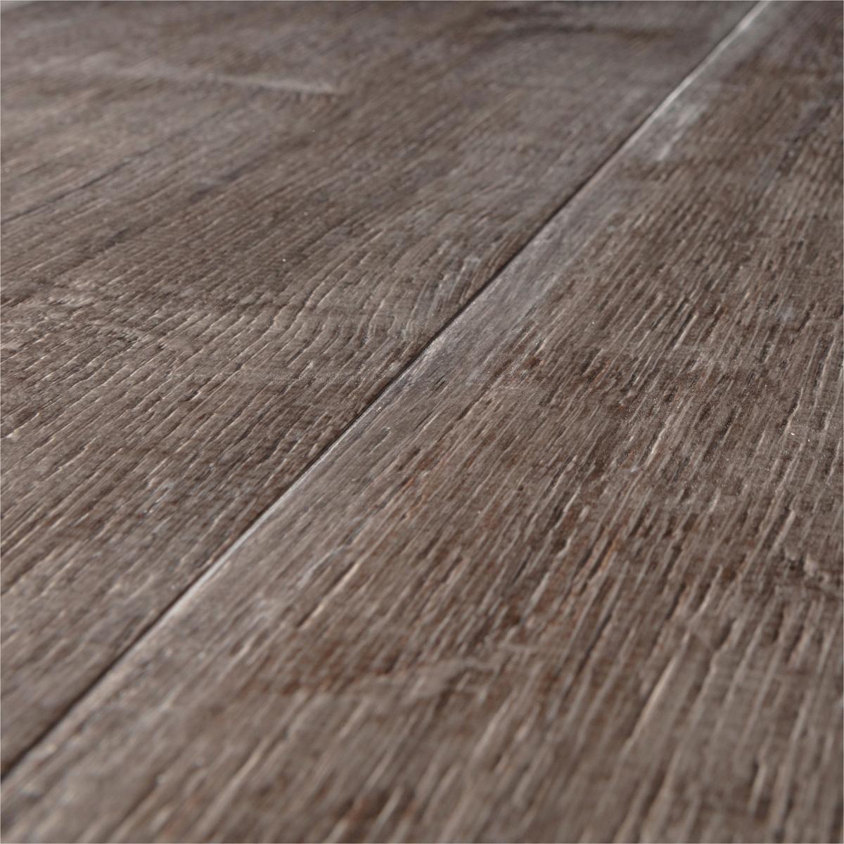 Designboden Eichefarben /dunkelbraun Lhd. Stärke 5mm - Eichefarben/Dunkelbraun, Basics, Kunststoff (121/22/0.5cm)