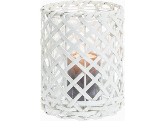 Svíčka Ve Skle Antonia - bílá, dřevo/sklo (11,5/11,5cm) - Mömax modern living Svíčka Ve Skle Antonia - bílá, dřevo/sklo (11,5/11,5cm) - Mömax modern living