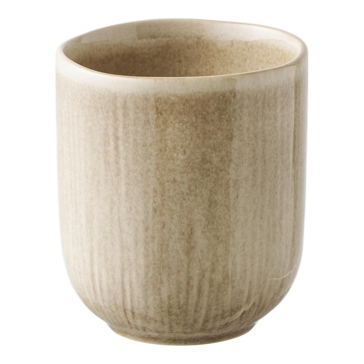 Becherset Viola Mug Steinzeug Beige 4 -Teilig. - Beige, Basics, Keramik