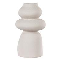 Vase Beige B: 14,5 cm - Beige, Design, Keramik (14.5/26.5/14.5cm)