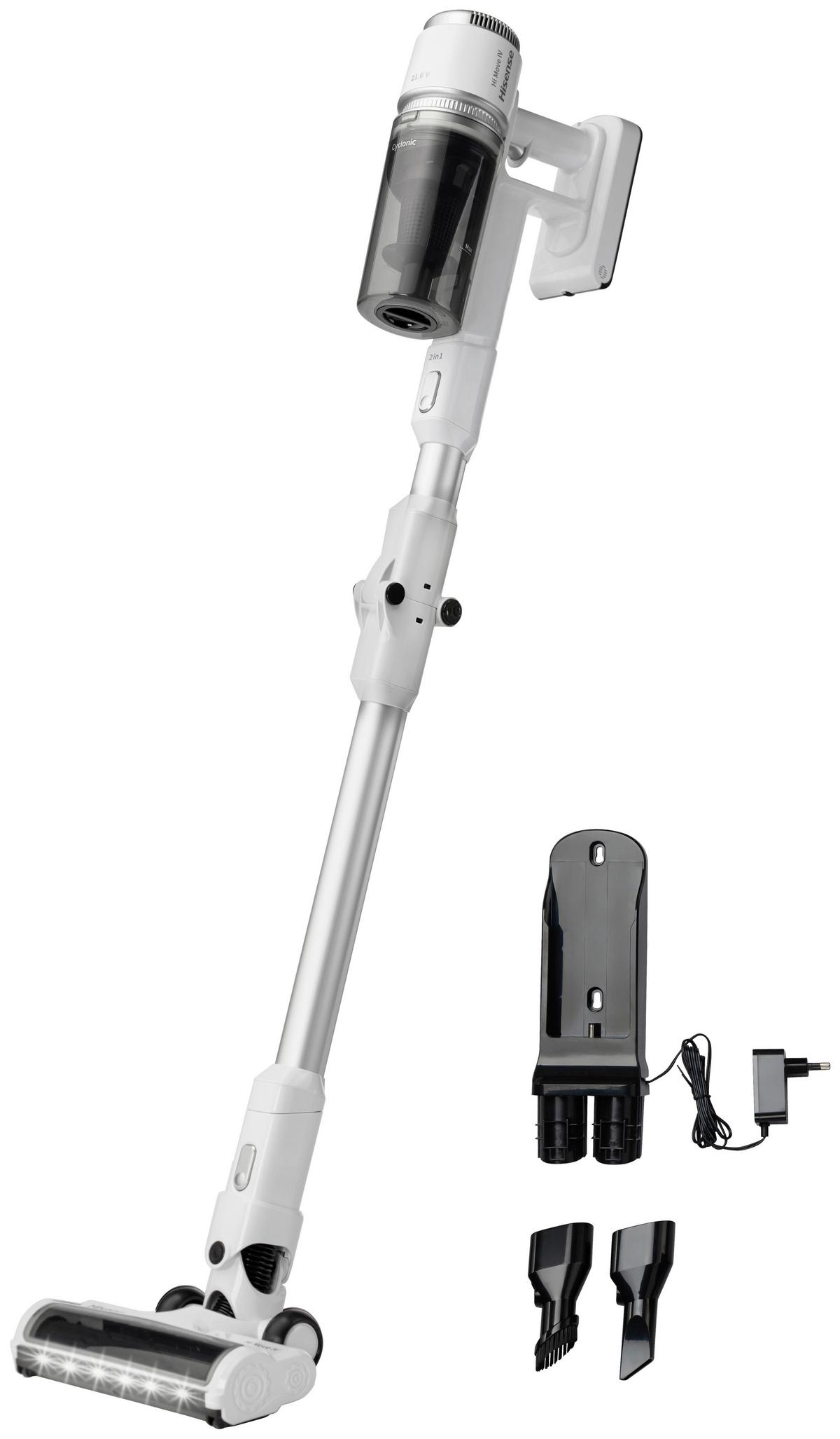 Akku-Handstaubsauger Weiß, 110w, 0,5 Liter - Weiß, Basics, Kunststoff/Metall (25/111,2/25,5cm) - Hisense