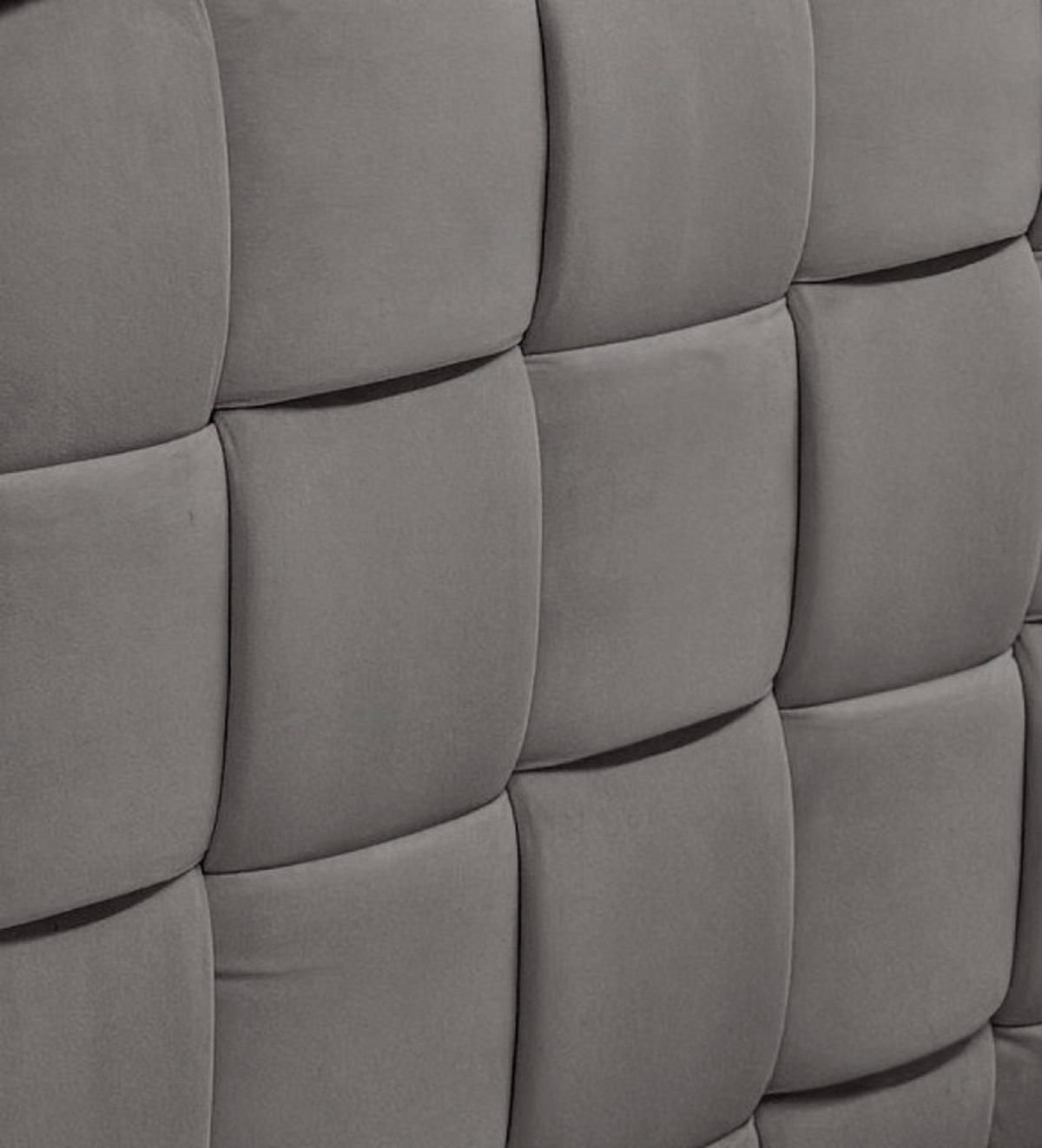 Boxspringbett Grenada Graphitfarben Lf: 160x200 cm - Graphitfarben, MODERN, Textil (160/200cm) - Livetastic
