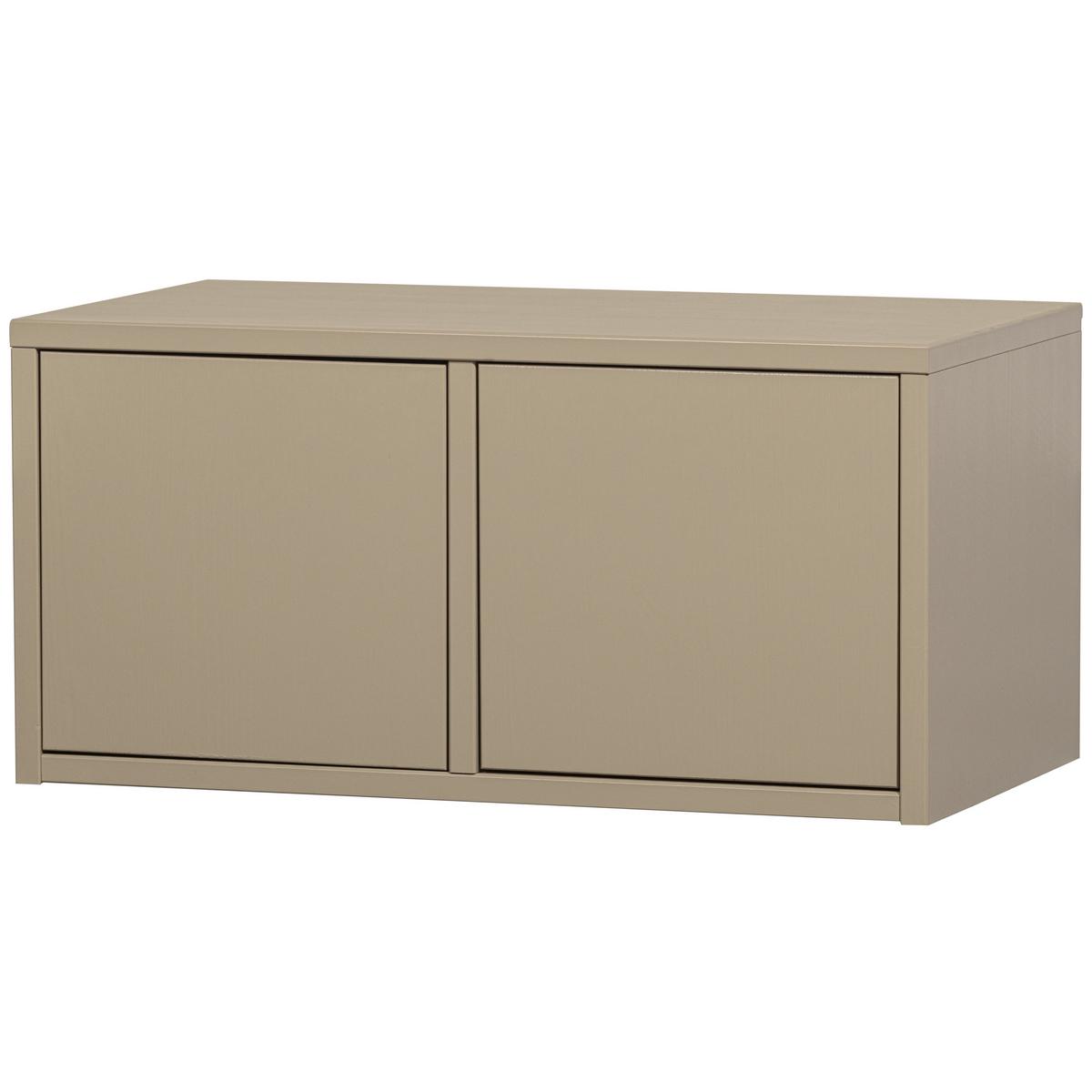 Garderobenbank Turner Schlammfarben B: 80 cm - Schlammfarben, Design, Holz (80/39/44cm) - Livetastic