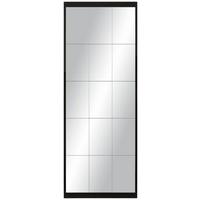 NÁSTĚNNÉ ZRCADLO INDUSTRIAL III -EXKLUSIV- - černá, Moderní, sklo (64/170cm) - Mömax