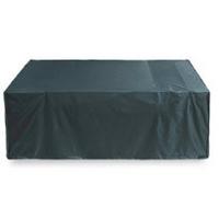 Schutzhülle Für Gartenmöbel - Grau/Grün, Basics, Kunststoff (242/162/100cm)