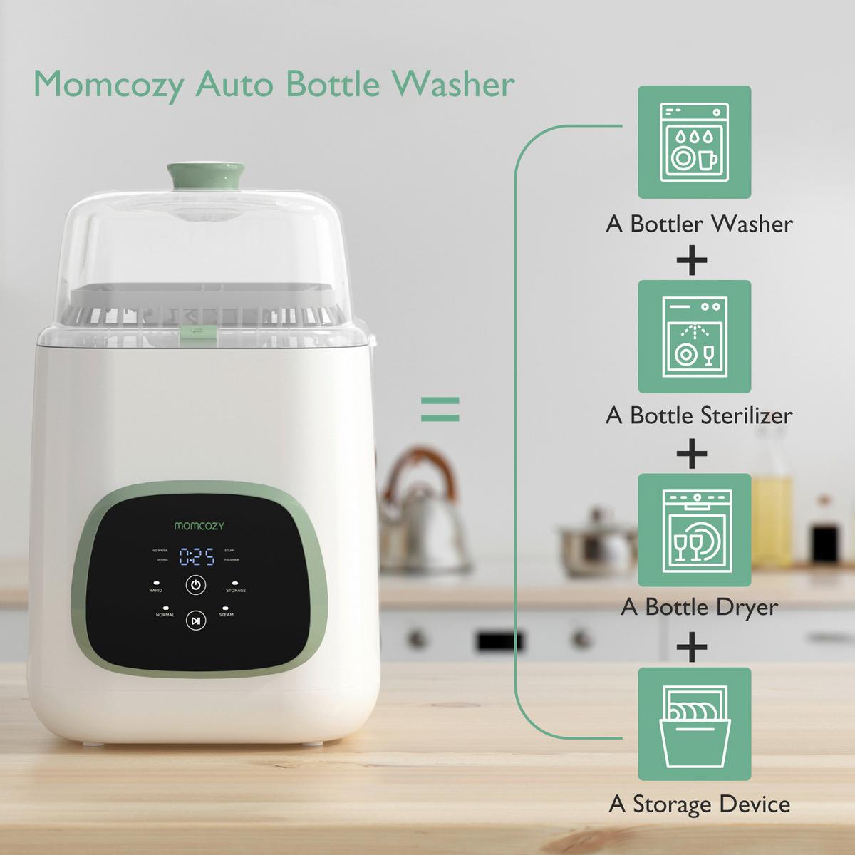 Dampfsterilisator weiß - Weiß, Basics, Kunststoff (45/46/33cm) - Momcozy