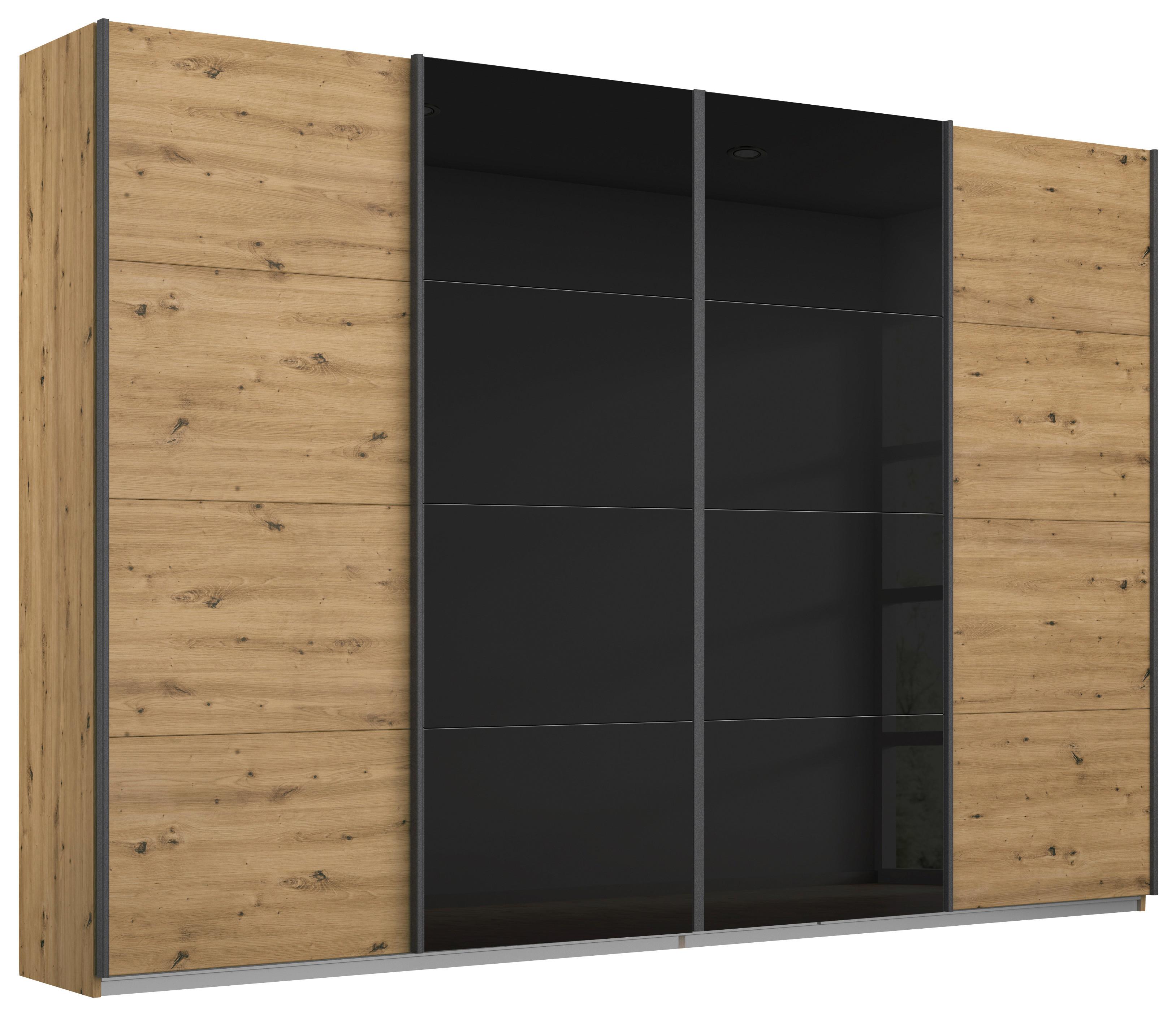 Schiebetürenschrank Bensheim - Eiche Artisan, MODERN, Holzwerkstoff (271/211/62cm) - Luca Bessoni