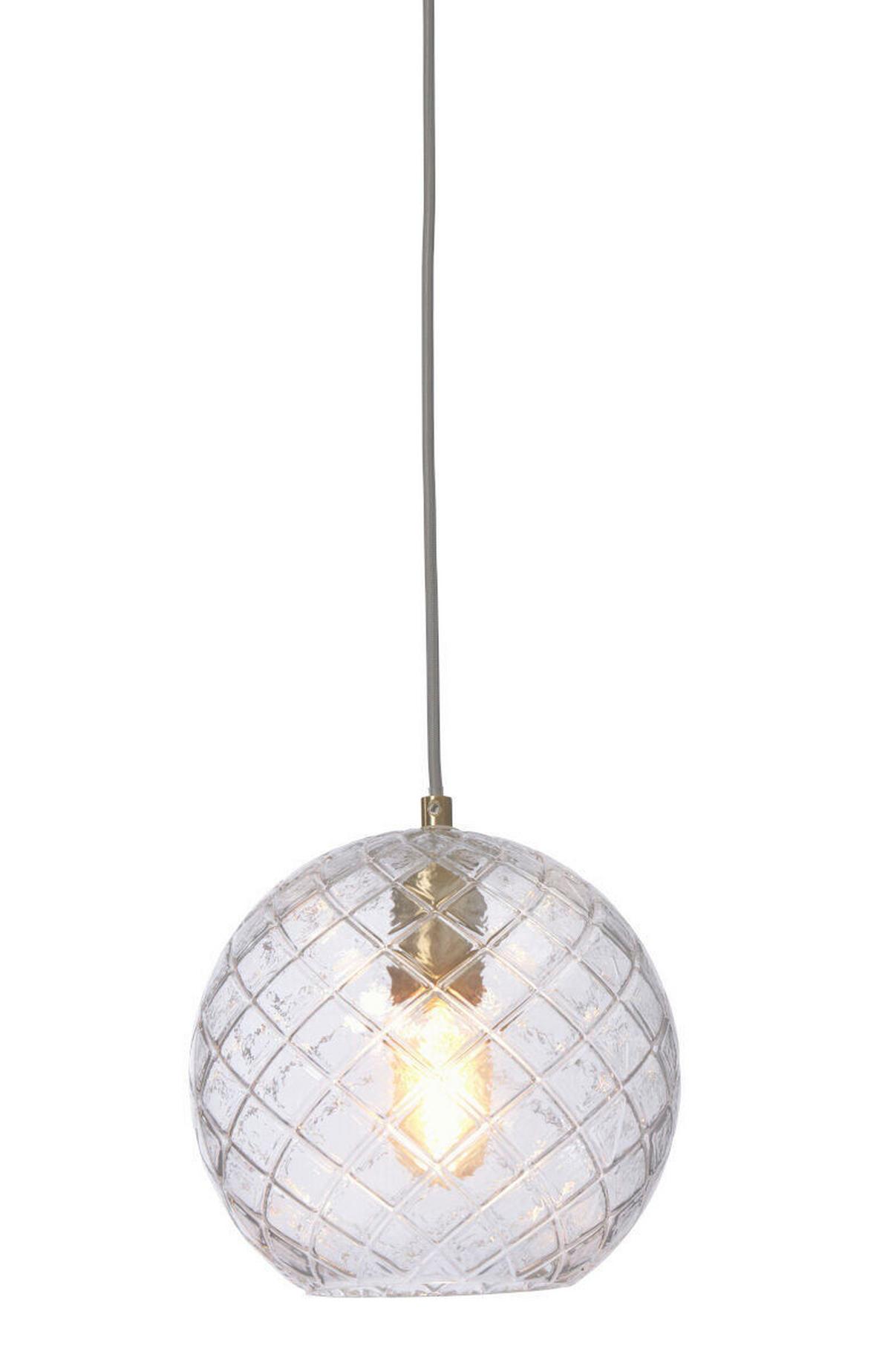 Hängeleuchte Venice - Transparent, Trend, Glas (22/22cm) - It's about Romi