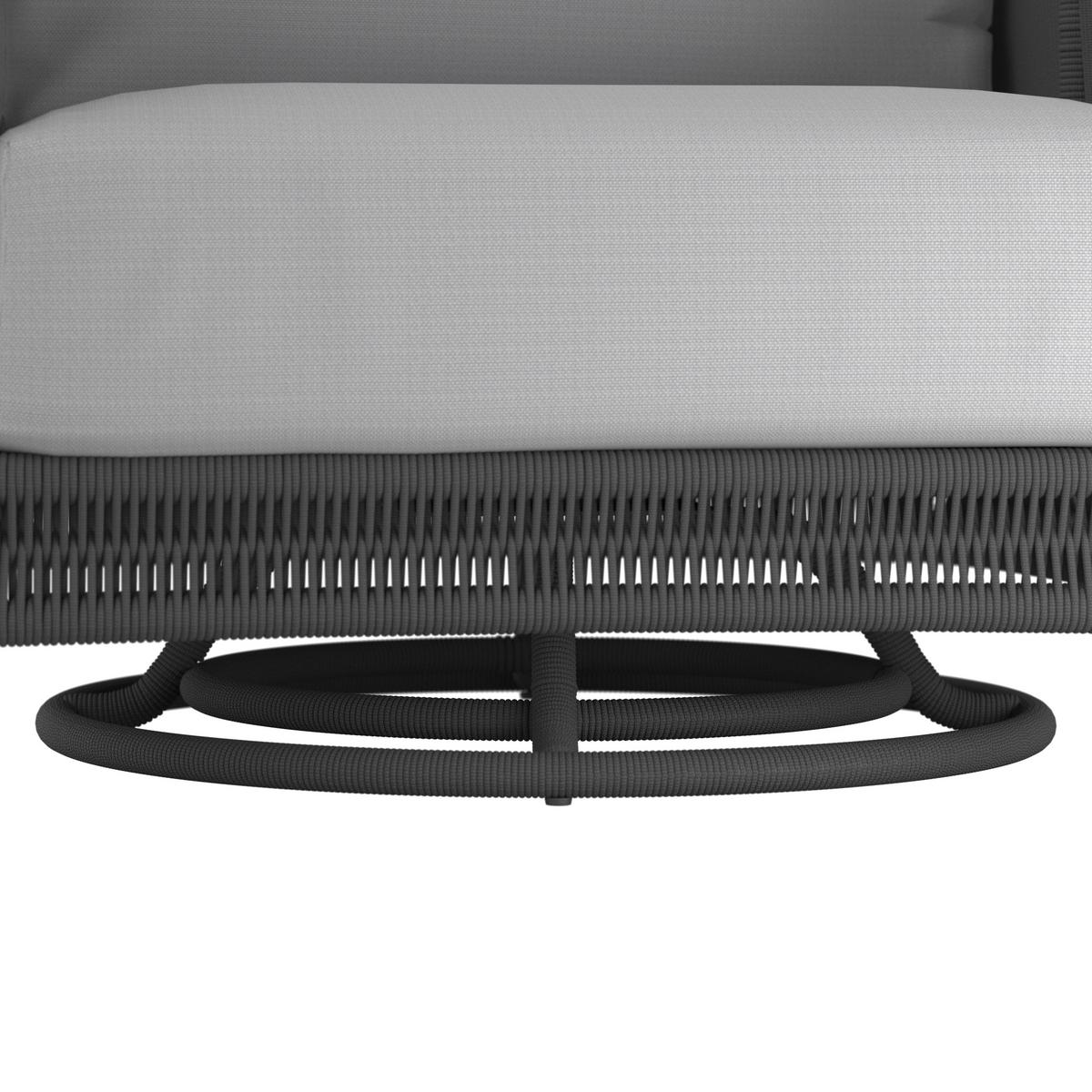 Záhradná sedacia súprava MALIA - farba akácie/svetlosivá, Modern, kov/drevo (146/60/72cm) - Bessagi Garden