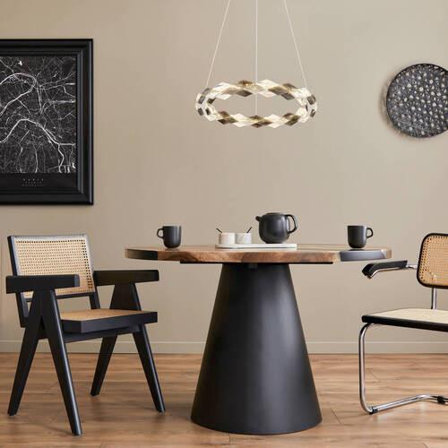 LED-Hängeleuchte 67318h1 - Klar, Design, Kunststoff/Metall (55/130cm) - Globo