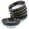 Dipschalenset 6 -Teilig. Cascade Steinzeug, Weiß/Blaugrau - Blaugrau/Weiß, Design, Keramik - Creatable