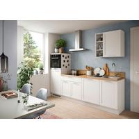 Küchenleerblock Charly - Weiß/Eiche Artisan, MODERN, Holzwerkstoff (260cm) - MID.YOU