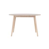 Esstisch Flora Weiß Dxh: 120x75 Cm - Weiß, MODERN, Holz (120/75cm) - Livetastic