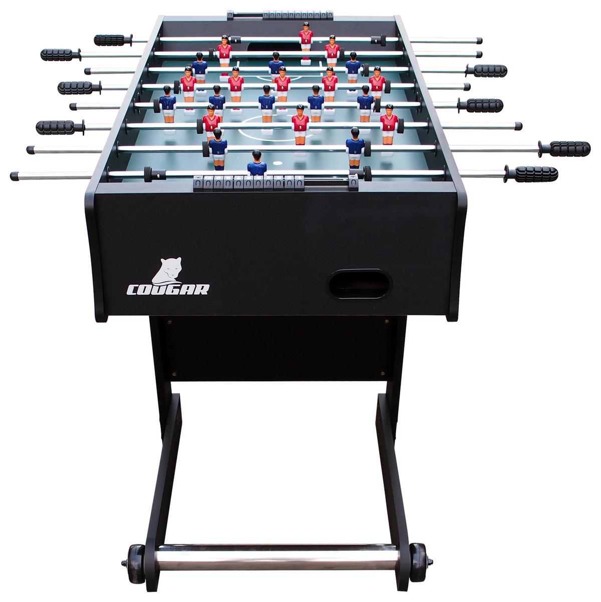 Stolní futbal SKORPION KICK - černá, Moderní, dřevo (121/61/81cm)