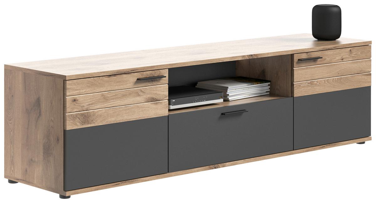 Mason B: 194 Cm Nox Oak Mason - Holzwerkstoff (194/53/47cm) - MID.YOU