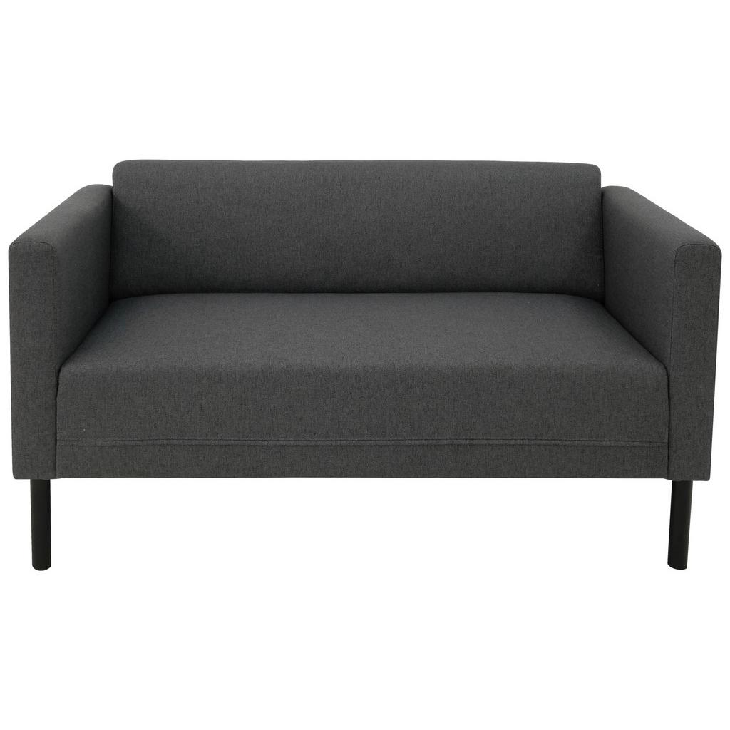 2-Sitzer-Sofa Derby Anthrazit B: 133 cm