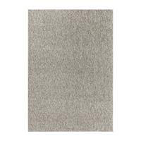 Webteppich Beige Naturfaser Nizza 240x340 cm - Beige, KONVENTIONELL, Textil (240/340cm)