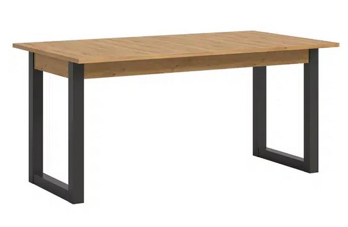 Esstisch Seattle Az Dek. Artisan, B: 150-190 cm - Anthrazit/Eiche Artisan, KONVENTIONELL, Holzwerkstoff (150-190cm) - MID.YOU