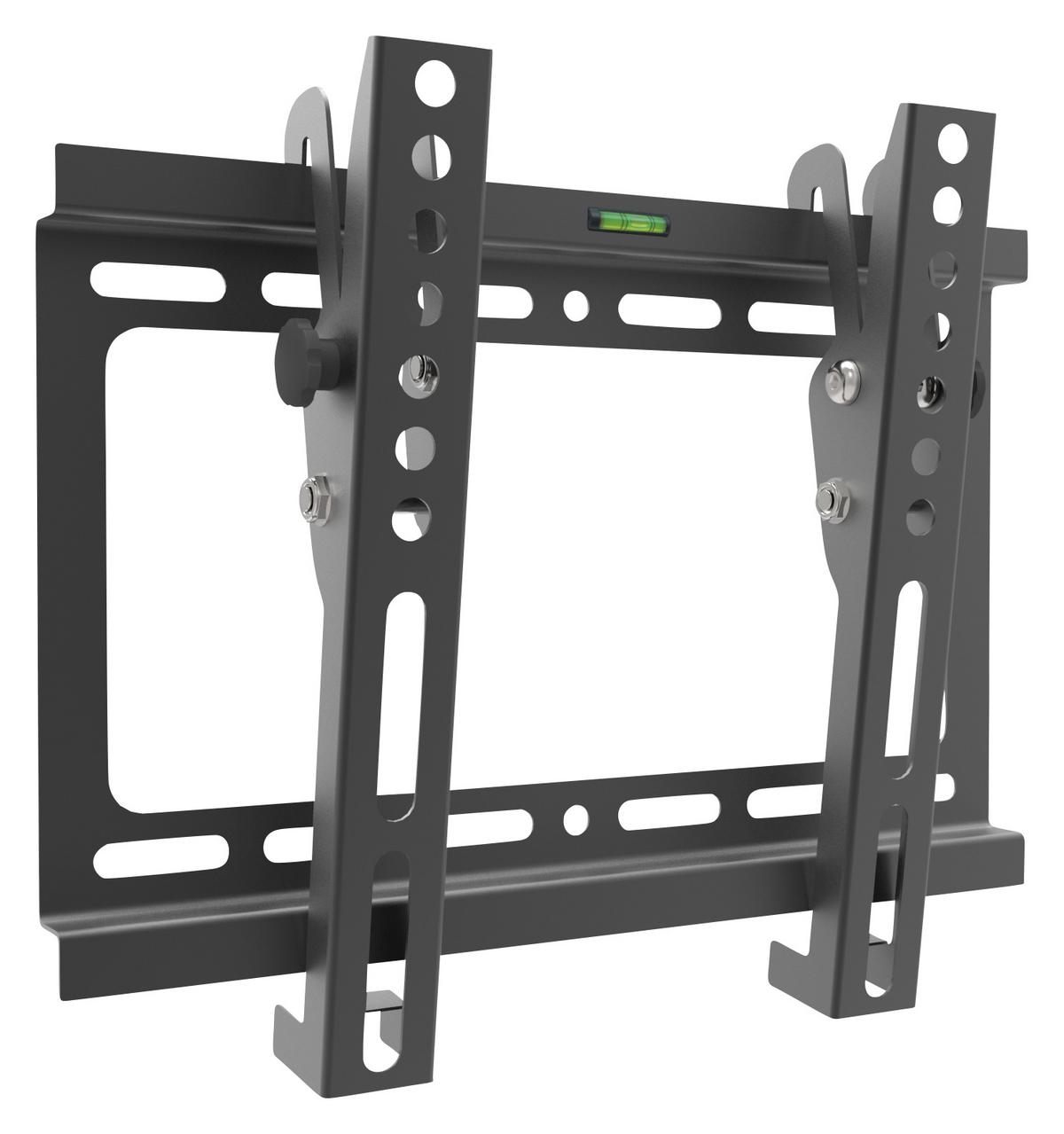 TV-Wandhalterung Bis 42“ Neigbar Mirage Max. 30 Kg - Schwarz, MODERN, Metall (28,3/3,6/22,2cm)