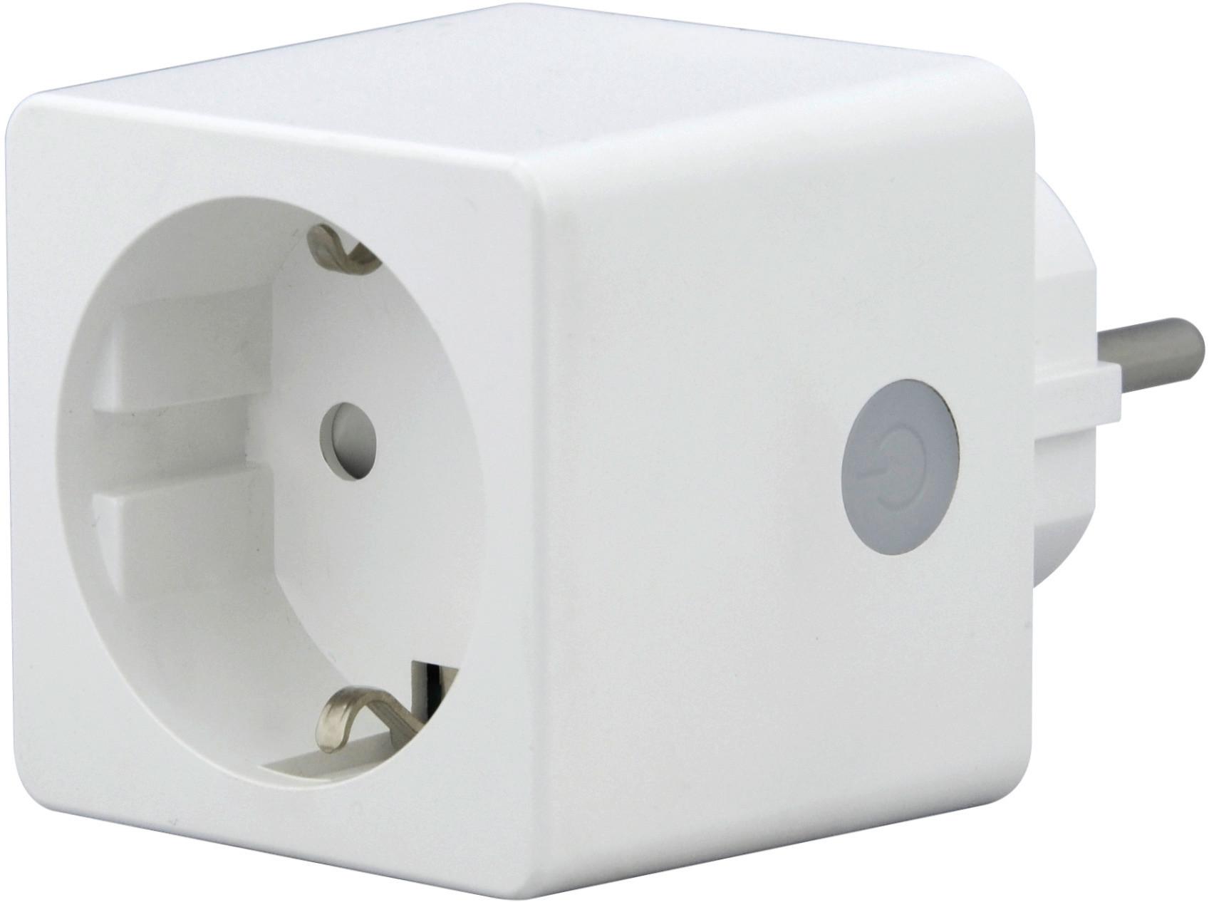 Adapterstecker 1711010010196 - Weiß, Basics, Kunststoff (5,2/5,2/4,9cm)