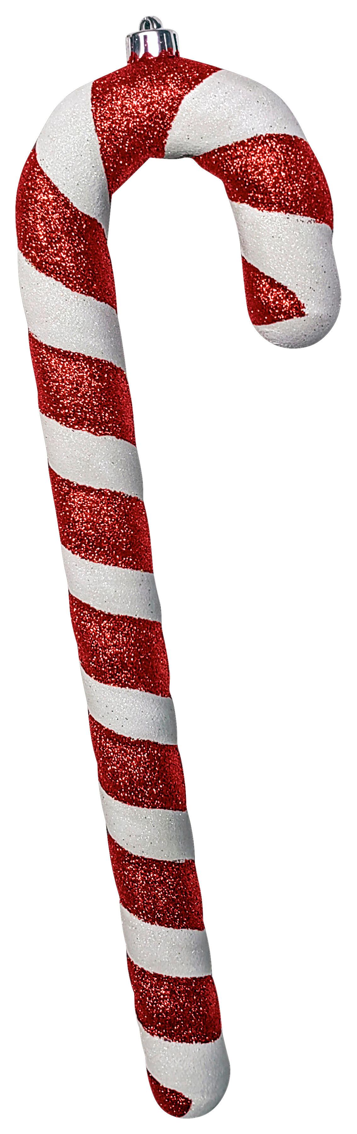 Závesná dekorácia výška: 40cm - svetločervená/biela, plast (11,4/40,6/3,5cm) - Mömax