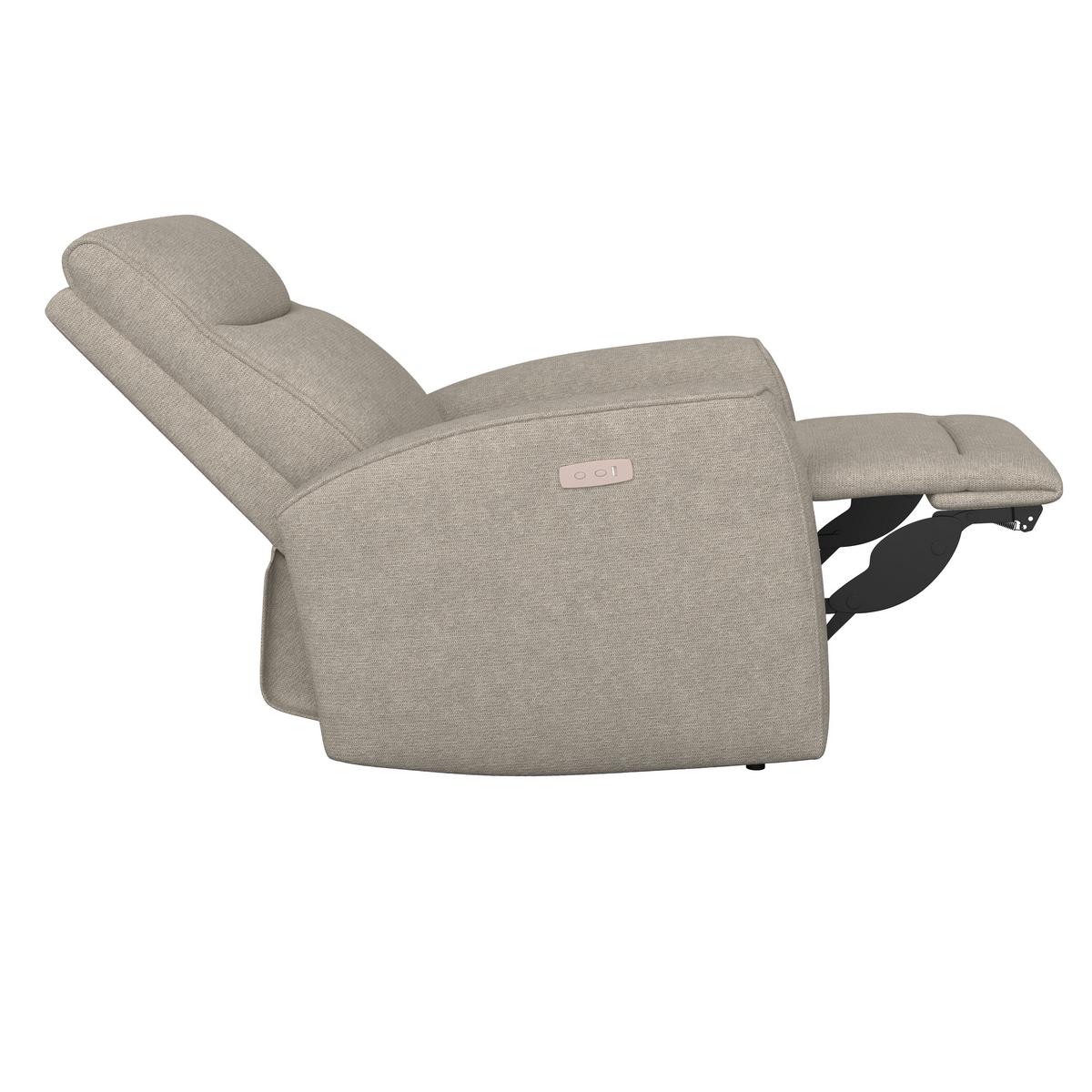Tv-fotel Leon - világosbarna, Basics, műanyag/textil (80/102/96cm) - Best Price