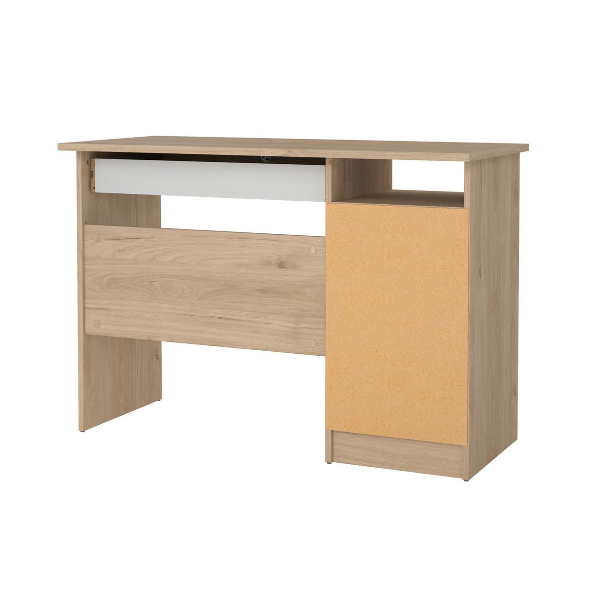 Schreibtisch Function Plus Eichefarben, L: 109,3 cm - Eichefarben, MODERN, Holzwerkstoff (109,3/48,5/75,6cm) - MID.YOU
