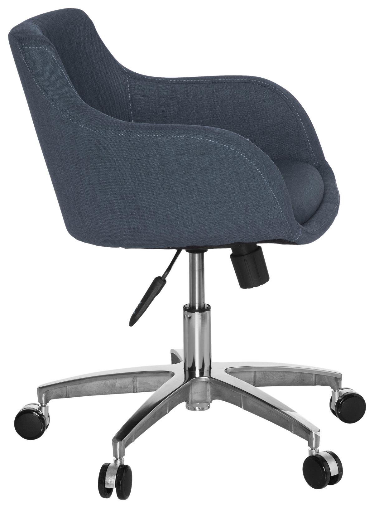 Drehstuhl Solao 100 Dunkelgrau - Dunkelgrau, MODERN, Kunststoff/Textil (55/86/41cm) - MID.YOU