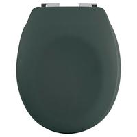 WC-Sitz Neela - Dunkelgrün, KONVENTIONELL, Kunststoff (37,3/5cm) - Spirella