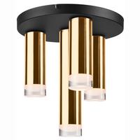 Deckenleuchte 39633 Diego - Goldfarben, Design, Metall (30/6/32cm)