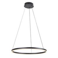 Lustr ISAURE - bílá/černá, Design, kov/plast (60/130cm)