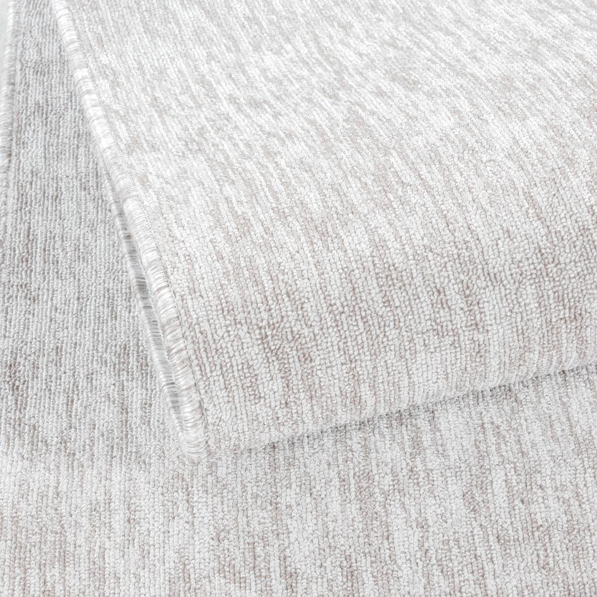 Flachwebteppich Nizza - Creme, Design, Textil (120/120cm) - Novel
