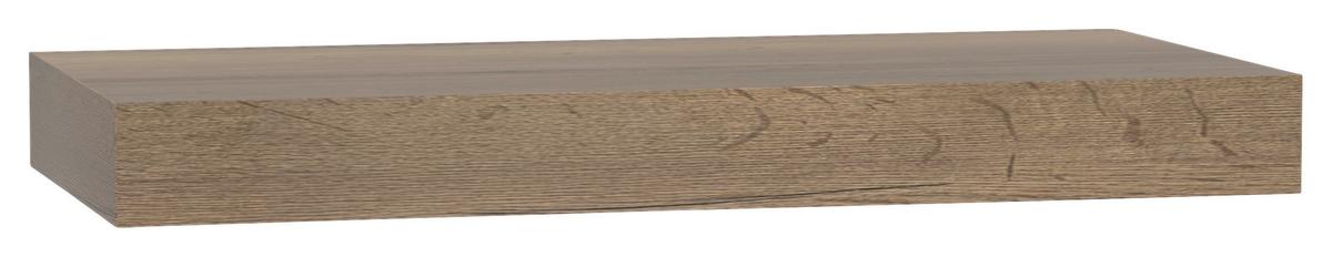 Wandkonsole Las Vegas Eiche Dunkel Dekor B: 100 cm - Eiche dunkel, MODERN, Holzwerkstoff (100/10/48cm) - Vertico