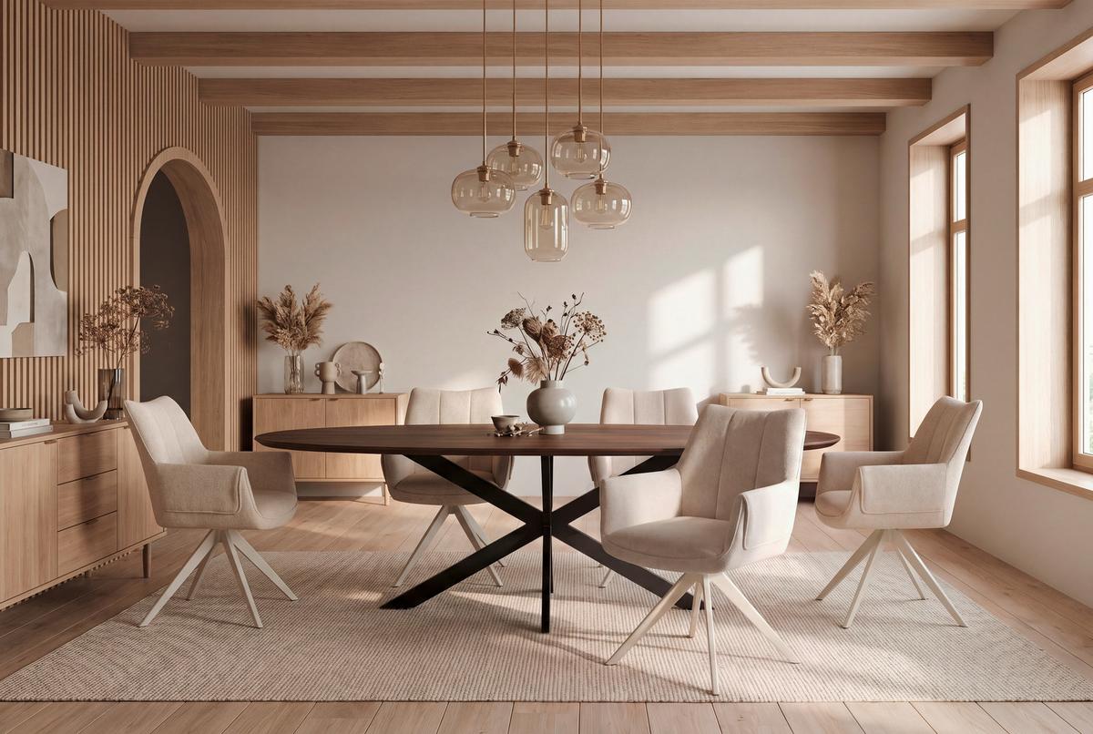 Armlehnstuhl Siena Beige B: 64 cm - Beige, MODERN, Textil/Metall (64/86/65,5cm) - Livetastic