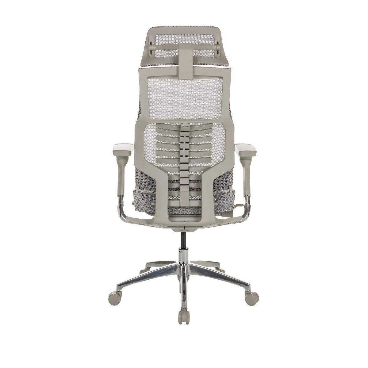 Drehstuhl Dynafit Ii G - Hellgrau/Alufarben, Basics, Kunststoff/Textil (67/119-135/60cm) - MID.YOU