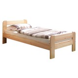 Bett Bert 100x200 cm - Kieferfarben, Natur, Holz (100/200cm) - Carryhome